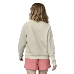 Women's Patagonia Regenerative Organic Certified Cotton Essential Crew Neck Sweatshirt (Wool White) -Streetwear Store women s patagonia regenerative organic certified cotton essential crew neck sweatshirt wool white 42170 wlwt 0002 2