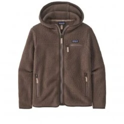 Women's Patagonia Retro Pile Fleece Hoody (Dusky Brown)