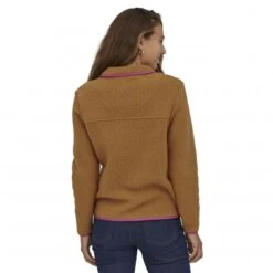 Women's Patagonia Retro Pile Fleece Jacket (Nest Brown) -Streetwear Store women s patagonia retro pile fleece jacket nest brown 22795 nesb 0002 2 4