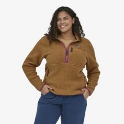 Women's Patagonia Retro Pile Fleece Marsupial (Nest Brown W/Amaranth Pink) 6 Women's Patagonia Retro Pile Fleece Marsupial (Nest Brown W/Amaranth Pink) -Streetwear Store women s patagonia retro pile fleece marsupial nest brown w amaranth pink 22835 nbah 0001 1