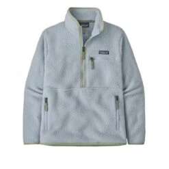 Women's Patagonia Retro Pile Fleece Marsupial (Steam Blue)