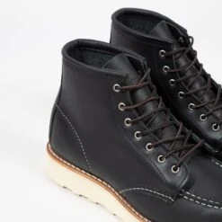Women's Red Wing 3373 6" Classic Moc Boot (Black Boundary) 16 Women's Red Wing 3373 6" Classic Moc Boot (Black Boundary) -Streetwear Store women s red wing 3373 6 classic moc boot black boundary 03373b 0006 6
