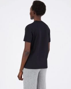 Women's Sunspel Boy Fit T-Shirt (Black) 8 Women's Sunspel Boy Fit T-Shirt (Black) -Streetwear Store women s sunspel boy fit t shirt black wtsh0087s bkaa 2