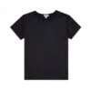 Women's Sunspel Boy Fit T-Shirt (Black)