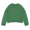 Women's YMC Almost Grown Cotton Crew Neck Sweatshirt (Green) 1 Women's YMC Almost Grown Cotton Crew Neck Sweatshirt (Green) -Streetwear Store women s ymc almost grown cotton crew neck sweatshirt green q7taa30 0000 cat